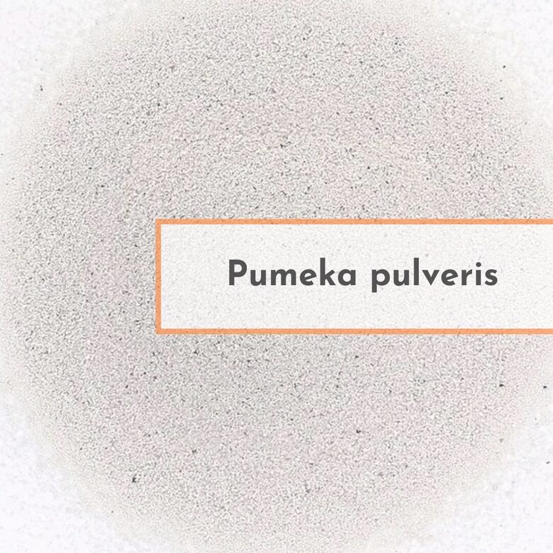 Pumeka pulveris