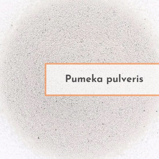 Pumeka pulveris