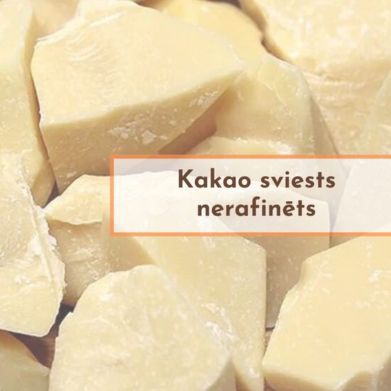 Kakao sviests, nerafinēts